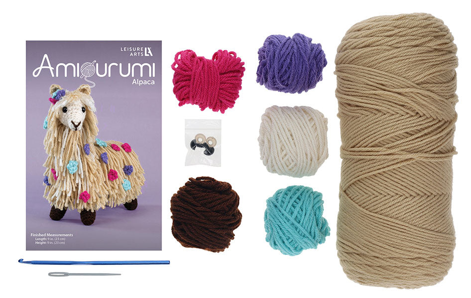 Alpaca Amigurumi Kit