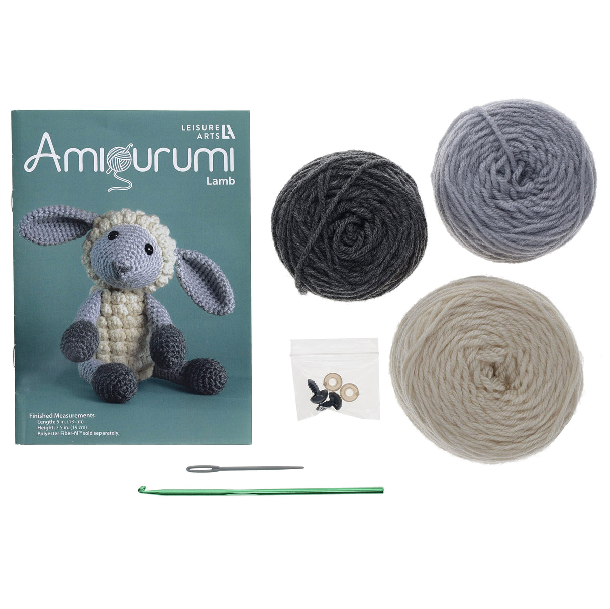 Lamb Amigurumi Kit