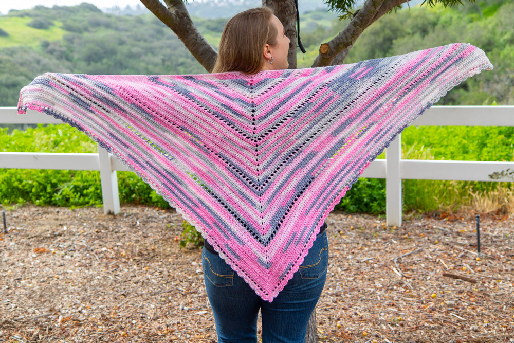Lullaby Triangle Shawl