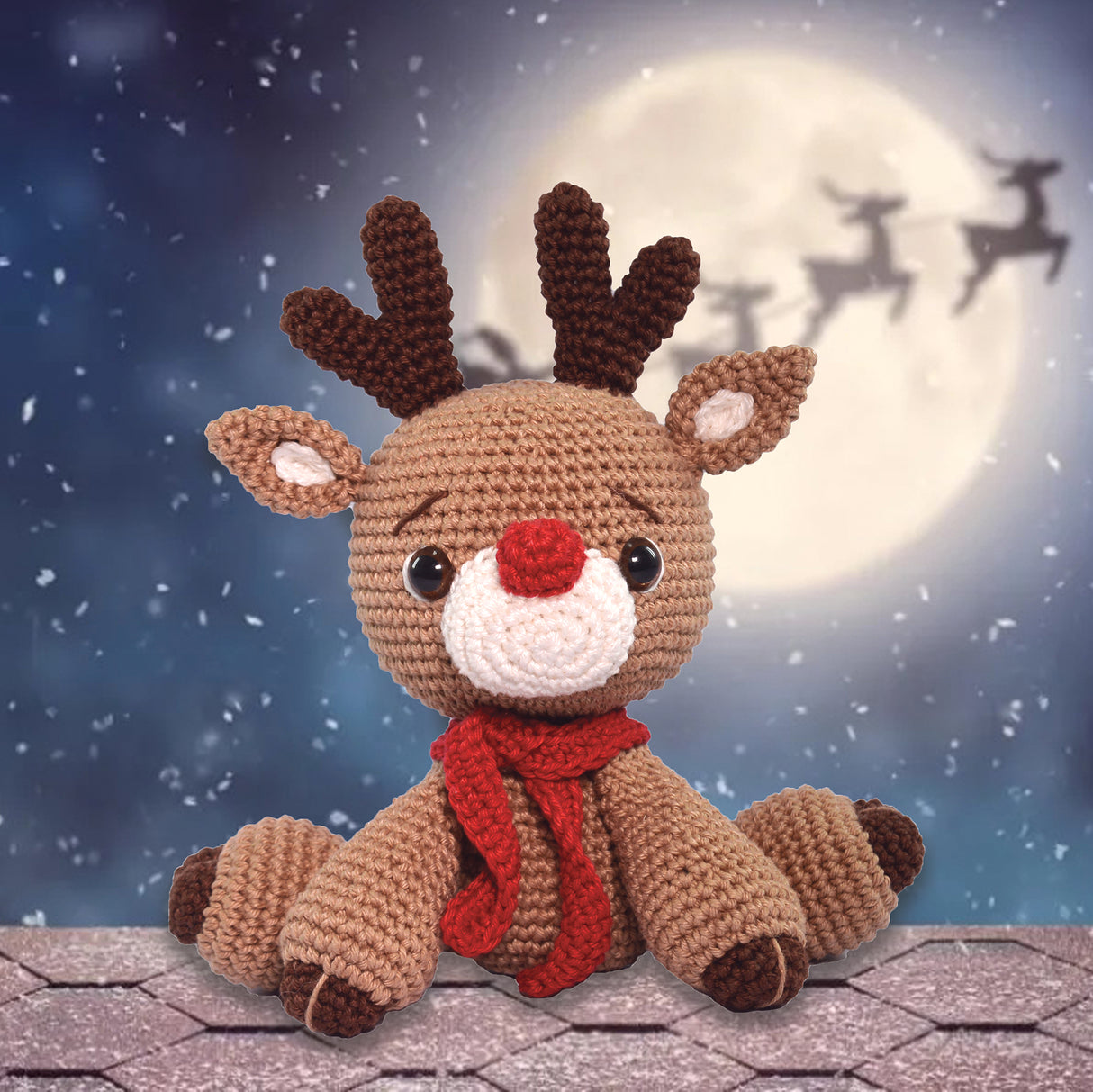 Free Rudolph Amigurumi Pattern