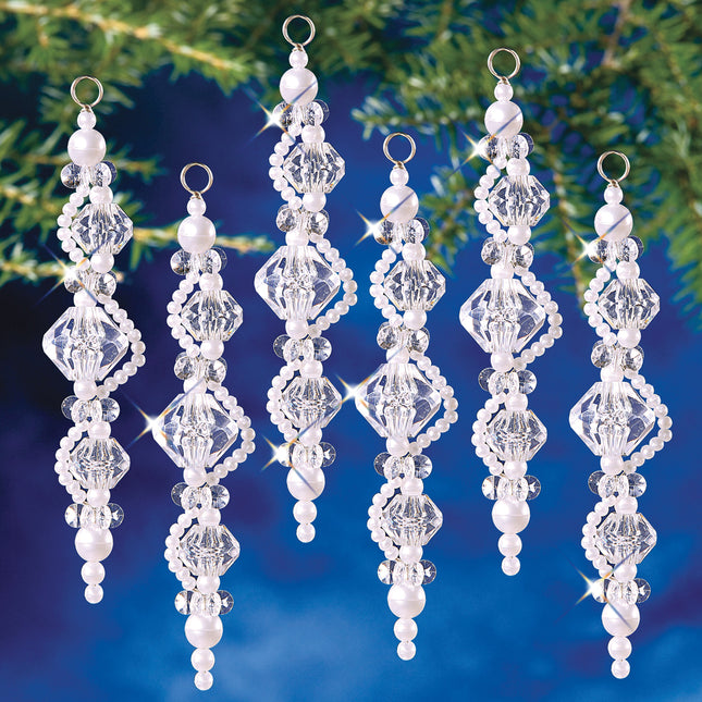 Crystal Drops Beaded Ornament Kit