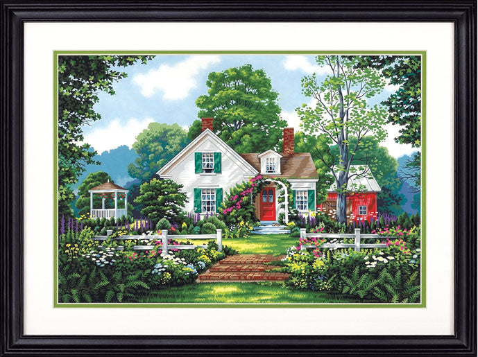 Summer Cottage Paint By Number Kit