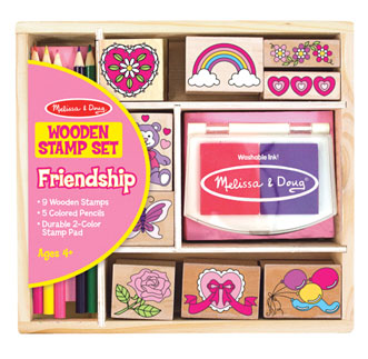 Friendship Wooden Stamp Set