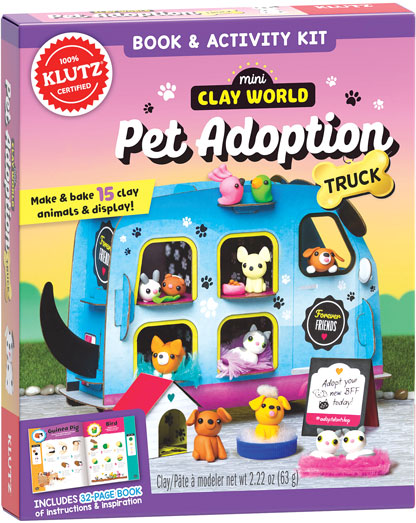Mini Clay World Pet Adoption Truck