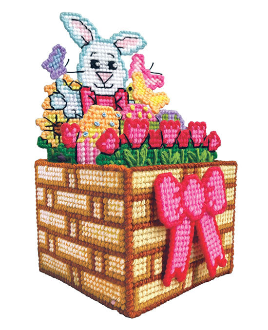 Bunny in a Box Plastic Canvas Kit