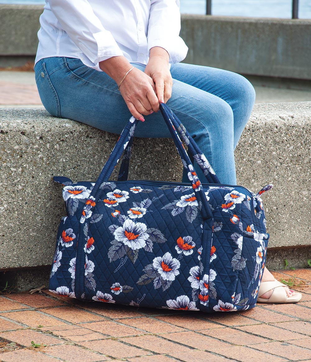 Elegant Blooms Duffle Bag