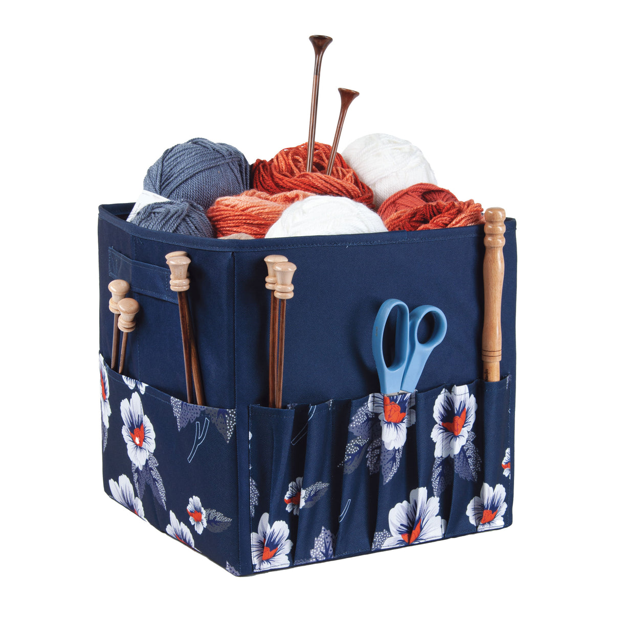 Elegant Blooms Cube Organizer
