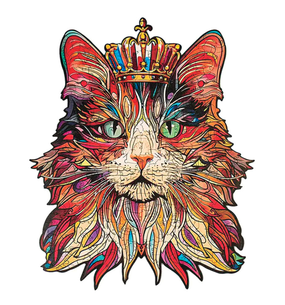 Cat King Jigsaw Puzzle