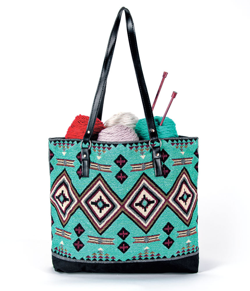 Southwest Jacquard Tote Bag