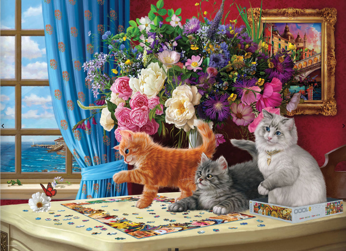 Puzzling Cats Jigsaw Puzzle