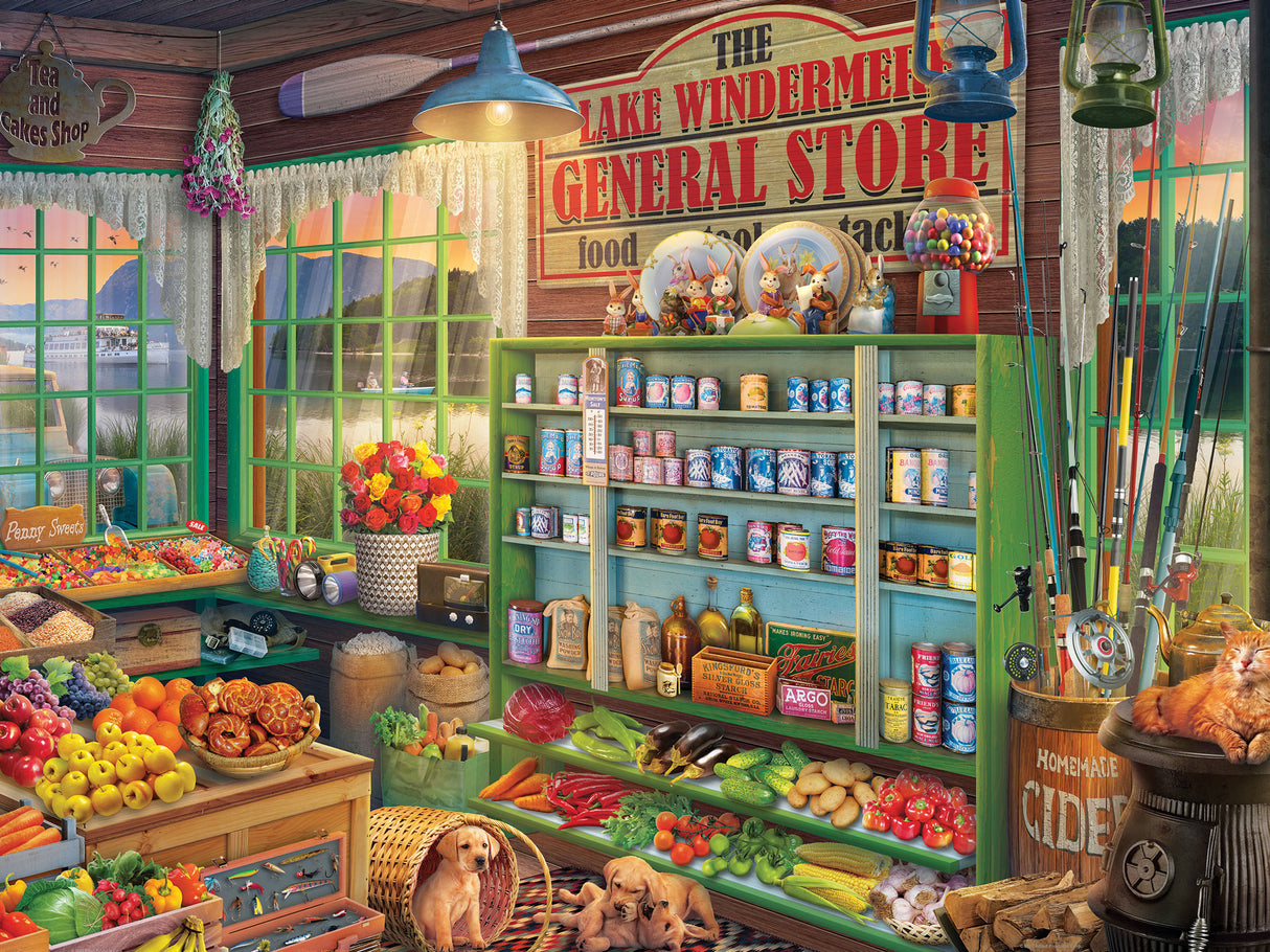 Lake Windermere General Store Jigsaw Puzzle