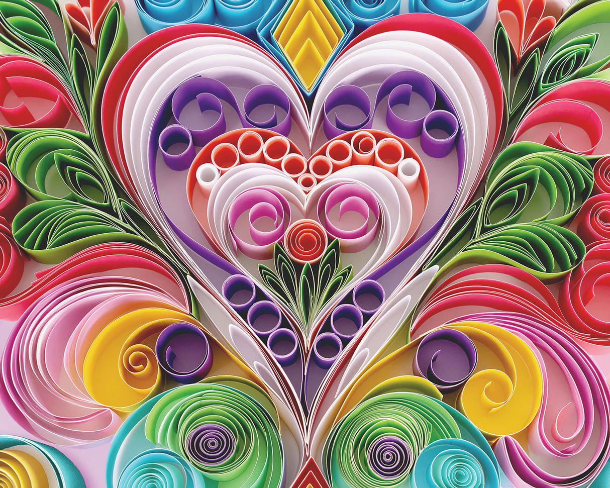 Paper Hearts Jigsaw Puzzle