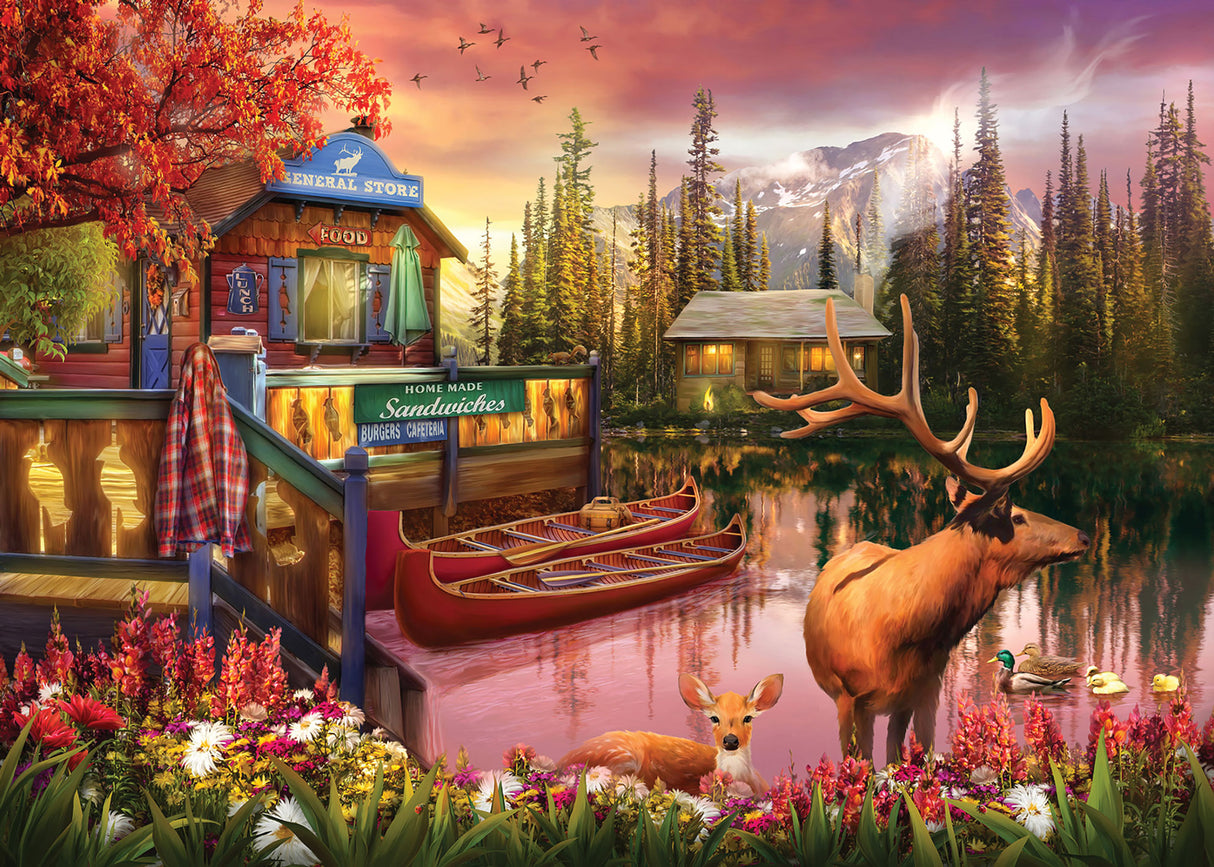 North American General Store Jigsaw Puzzle