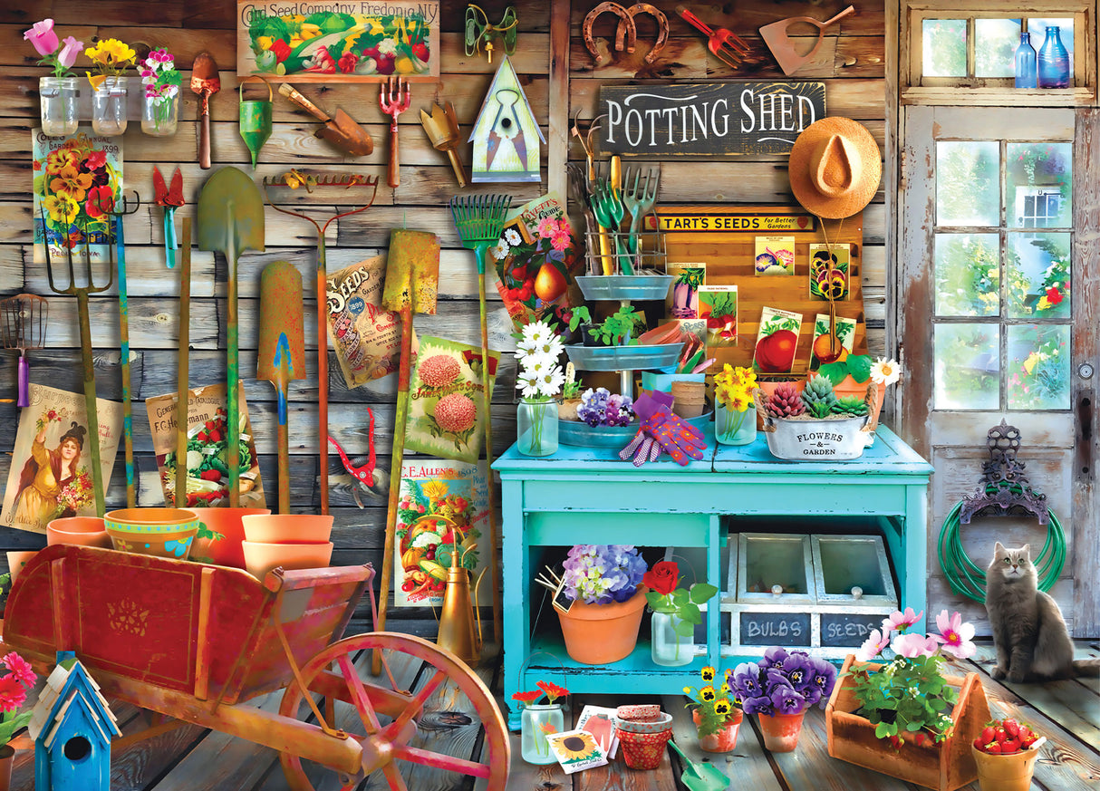 Potting Shed Jigsaw Puzzle