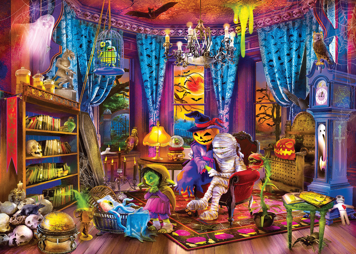 Monsters at Play Jigsaw Puzzle