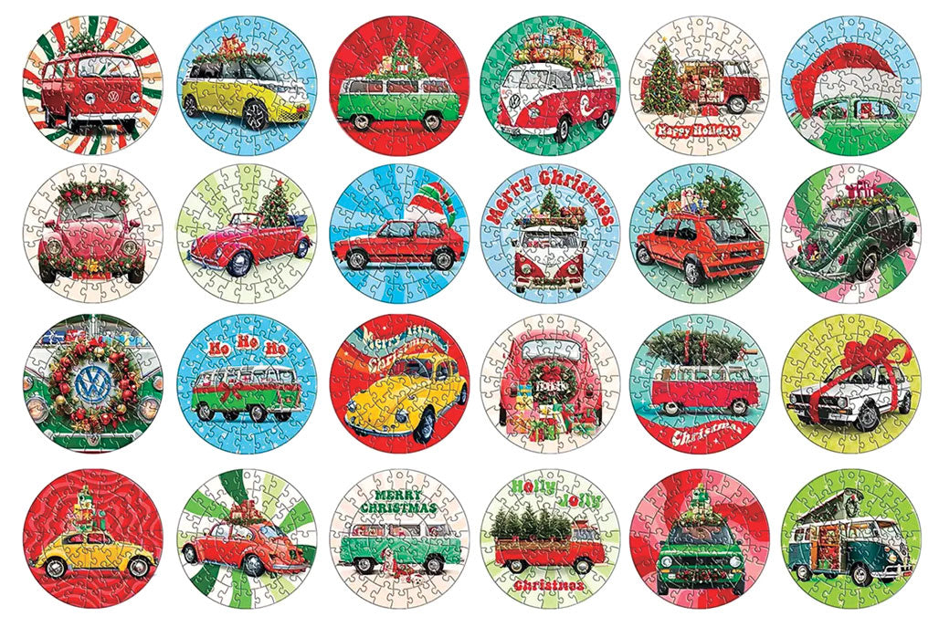 VW Christmas Advent Calendar Puzzles