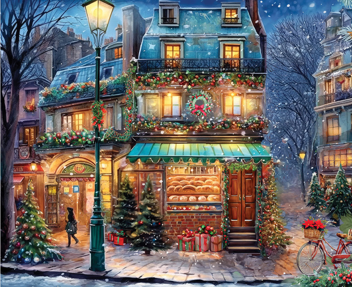 Winter Wonderland Cafe Jigsaw Puzzle