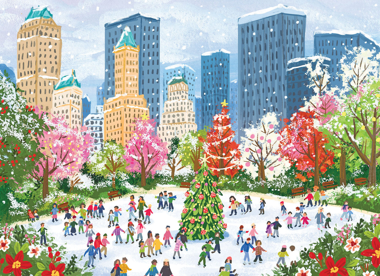 New York Christmas Soft Touch Jigsaw Puzzle