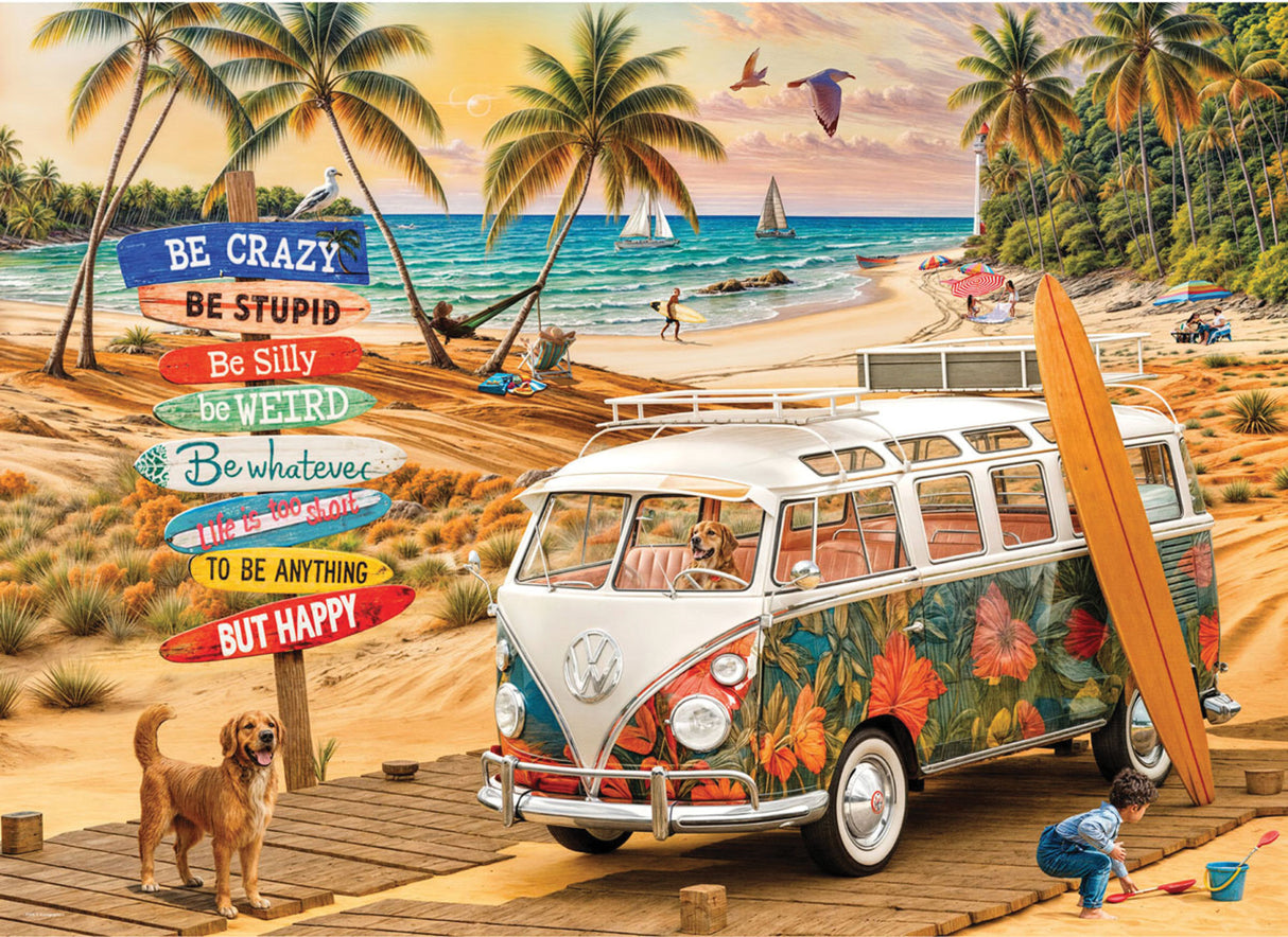 VW Be Happy Jigsaw Puzzle