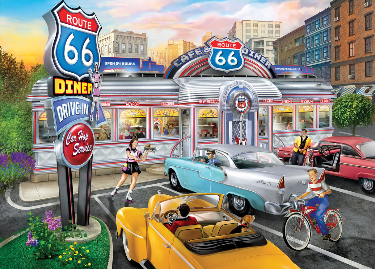 Rollin Route 66 Jigsaw Puzzle