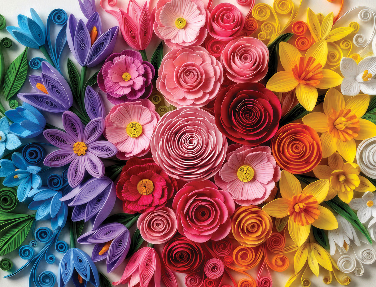Quilled Flowers Jigsaw Puzzle