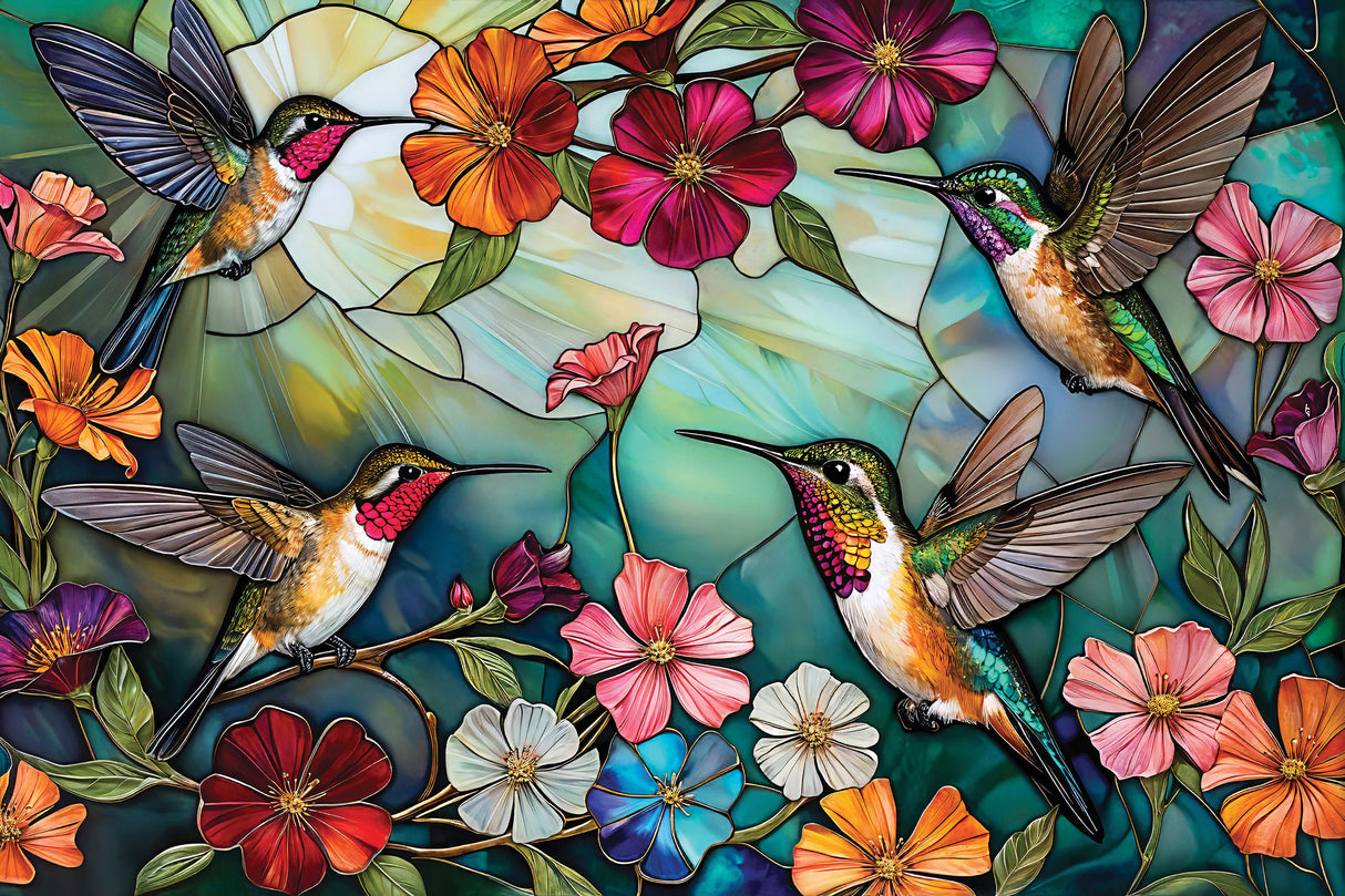 Hummingbird Hover Jigsaw Puzzle