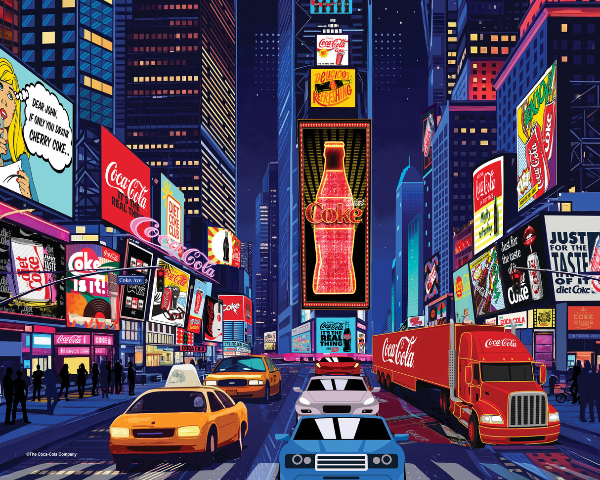 Coca-Cola "City Nights" Jigsaw Puzzle