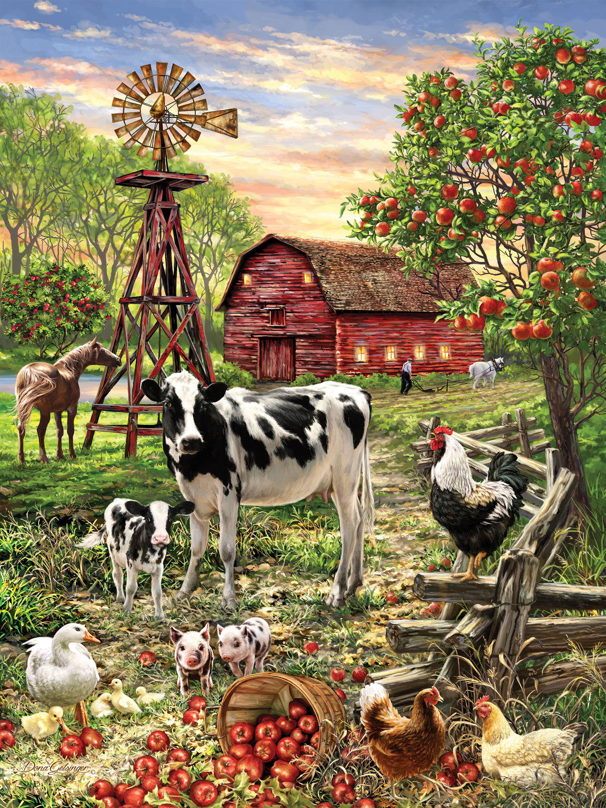 Barnyard Animals Jigsaw Puzzle