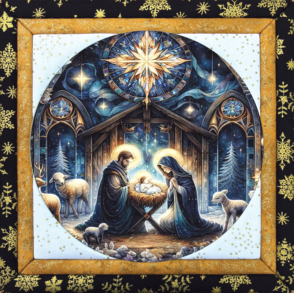 Nativity Scene Quilt Magic
