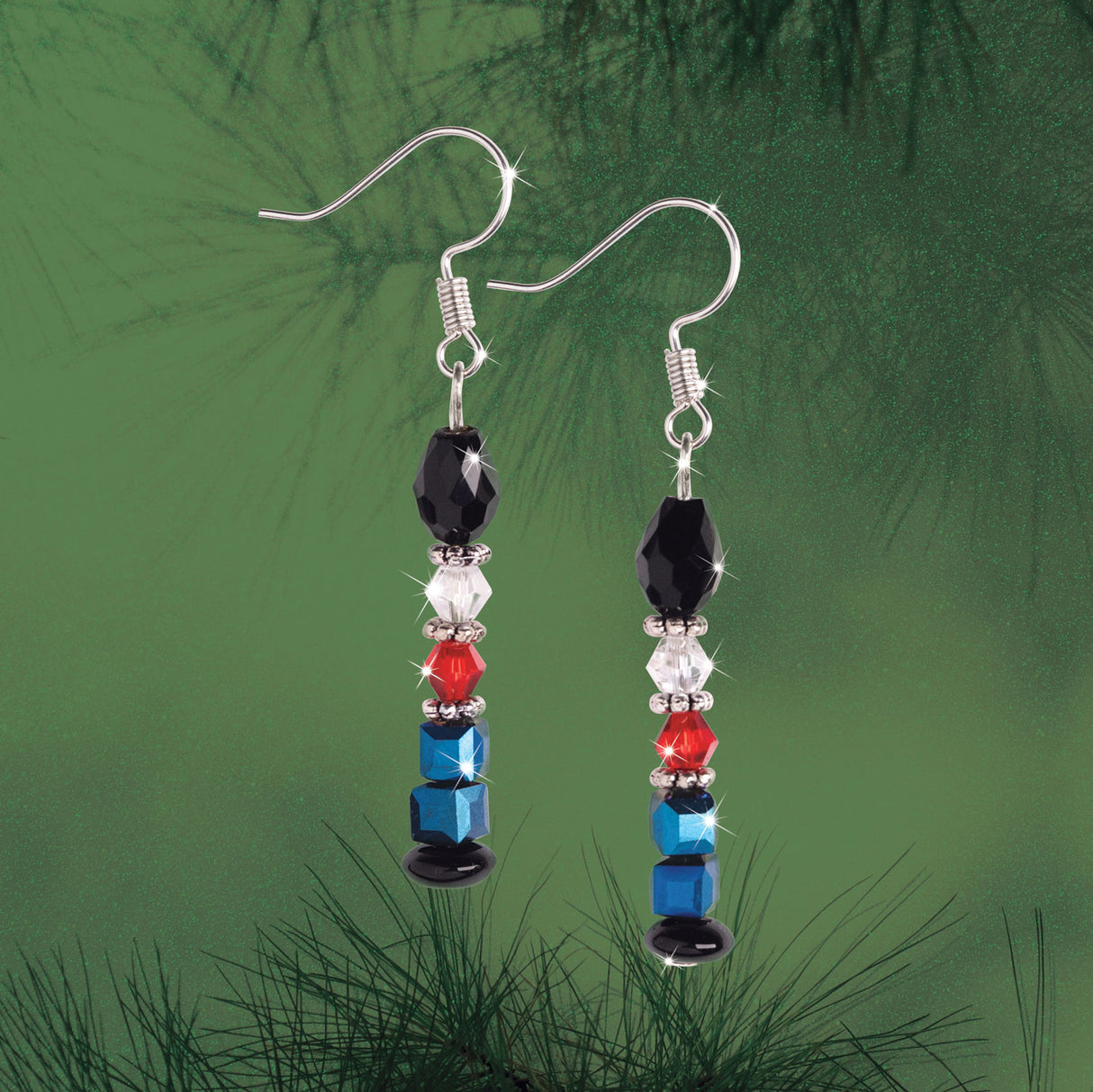 Toy Soldier Crystal Earring Set