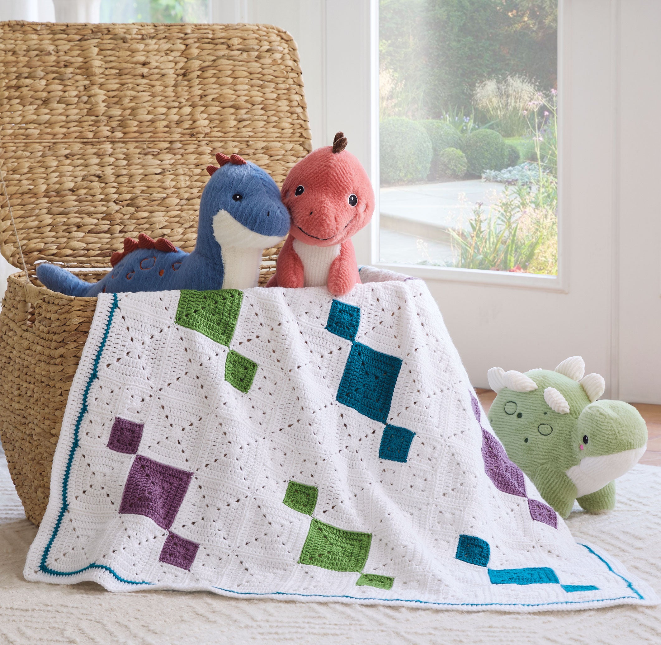 Candy Wrappers Crochet Baby Blanket – Mary Maxim