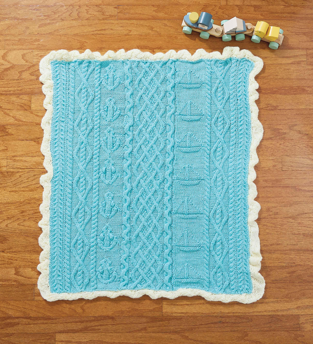 Sea Breezes Baby Blanket