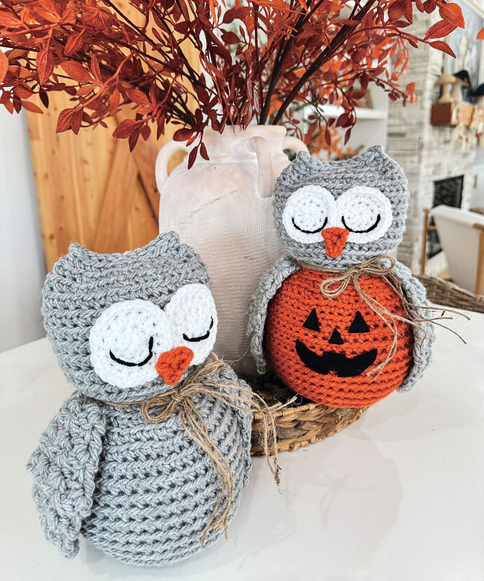 Woodland Ami Owls – Mary Maxim