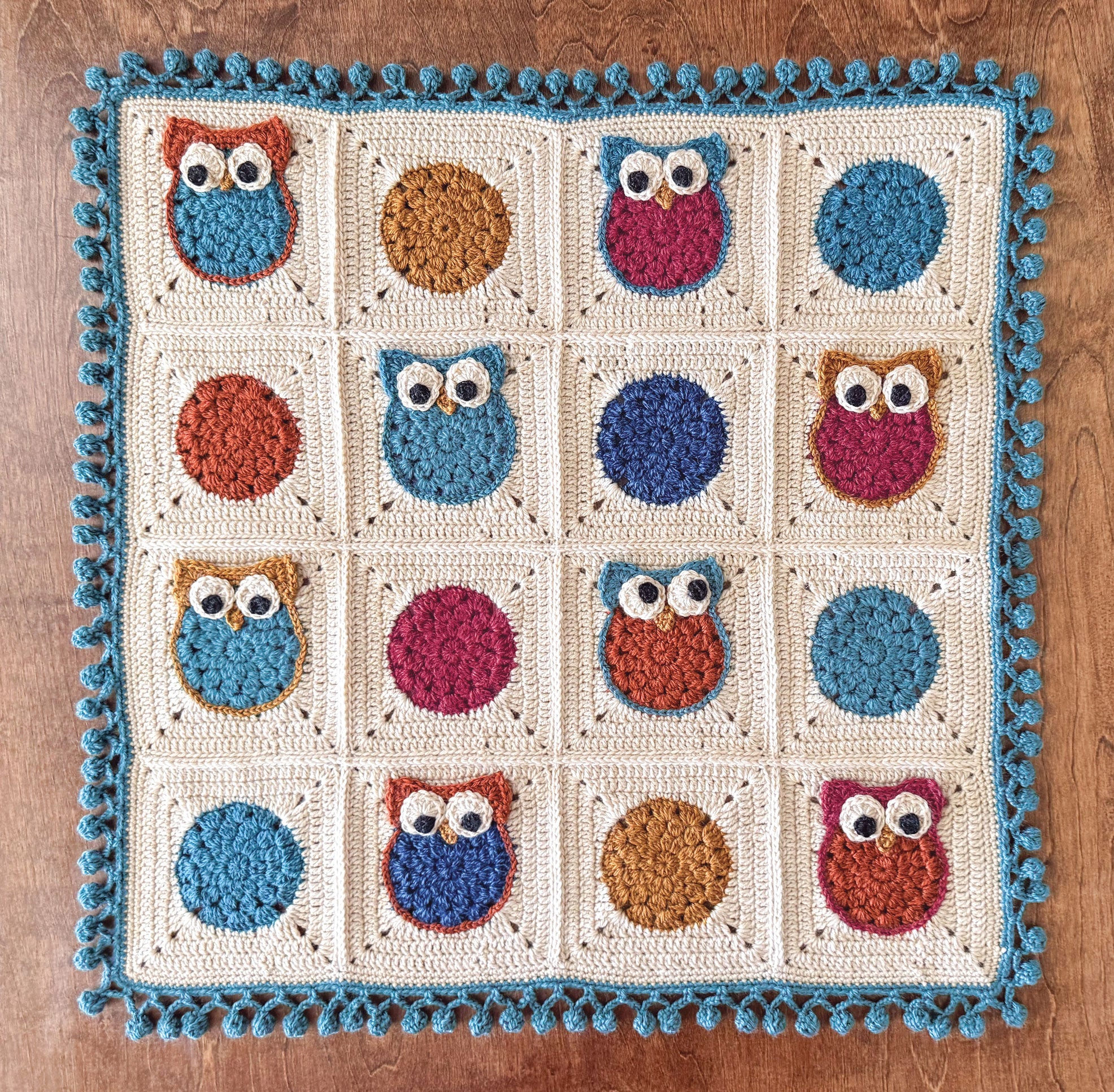 希少 1960's 紙タグ付き ドリームペッツ ディオゲネス ふくろう OWL Little Hoot Owl Afghan – Mary Maxim