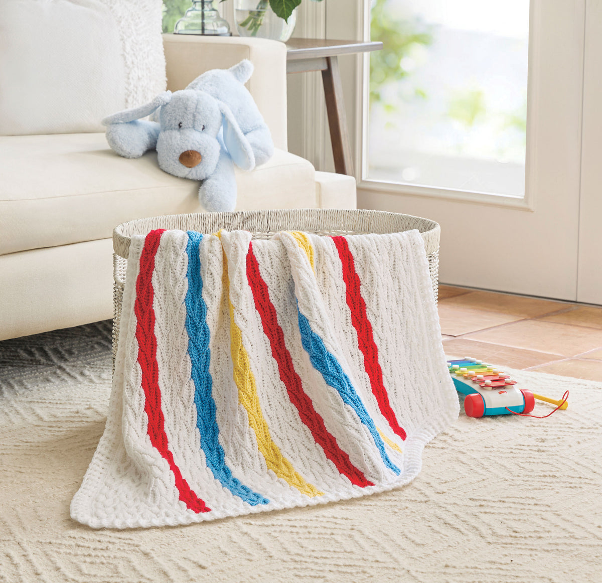 Sweater Baby Crochet Blanket