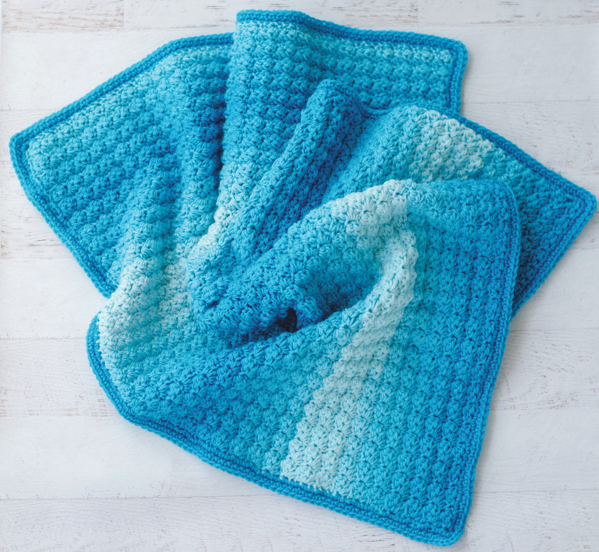 Sedge Stitch Crochet Baby Blanket