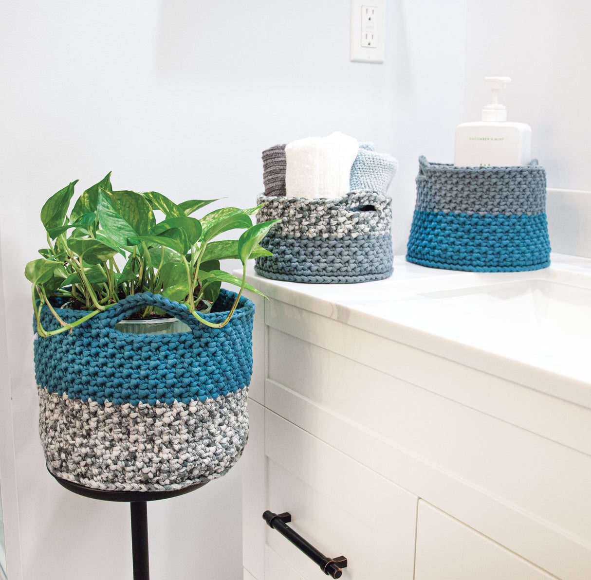 Two-Toned Nesting Baskets