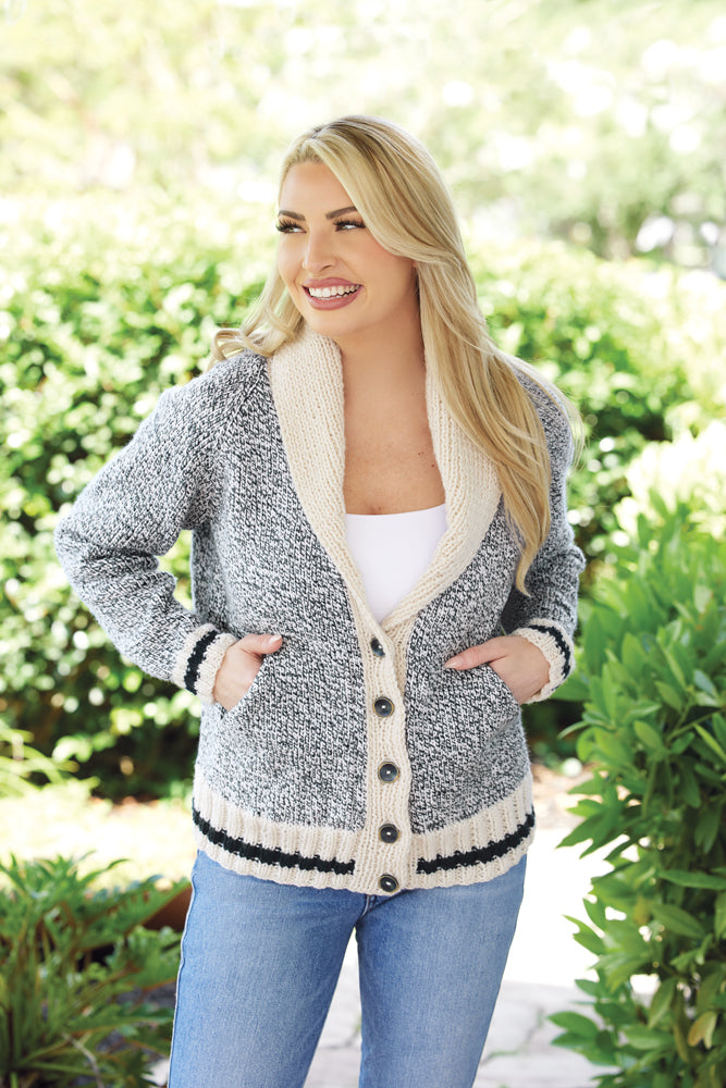 Cárdigan raglán raglán