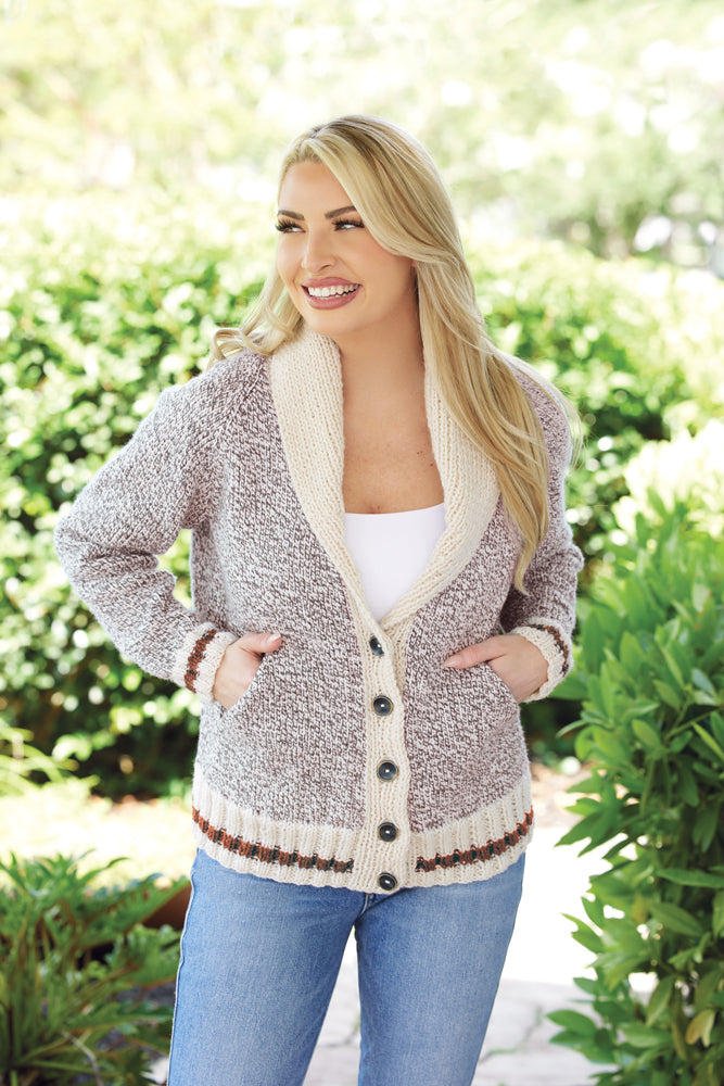 Cárdigan raglán raglán