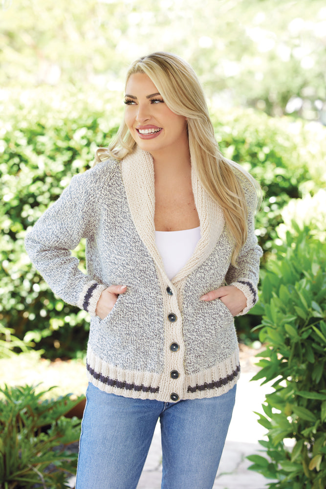 Cárdigan raglán raglán