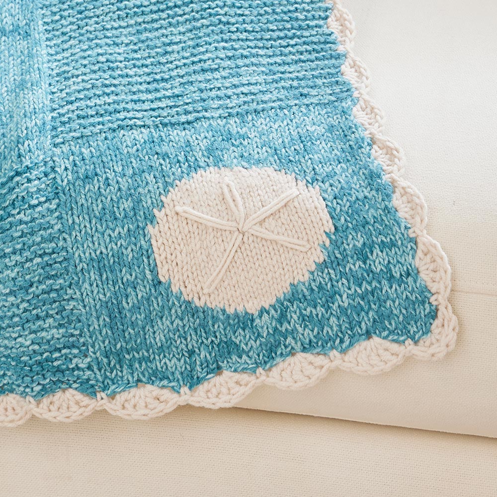 Sea Turtles and Sand Dollars Afghan