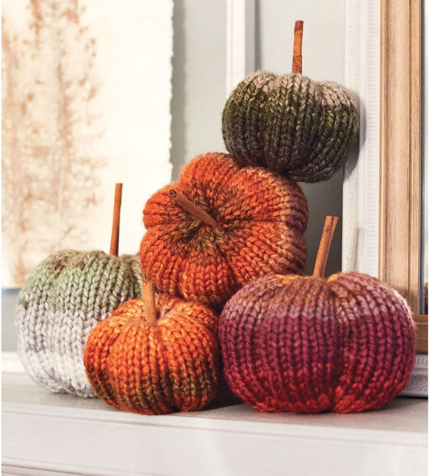Painterly Pumpkins Knit Kit