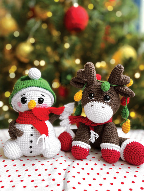Christmas Reindeer & Snowman