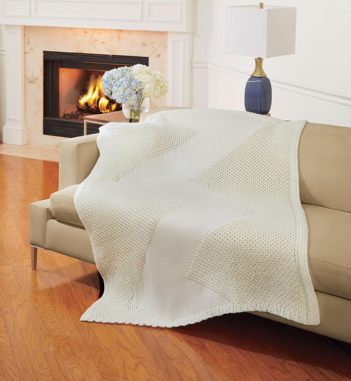 Honeycomb Zig Zag Blanket