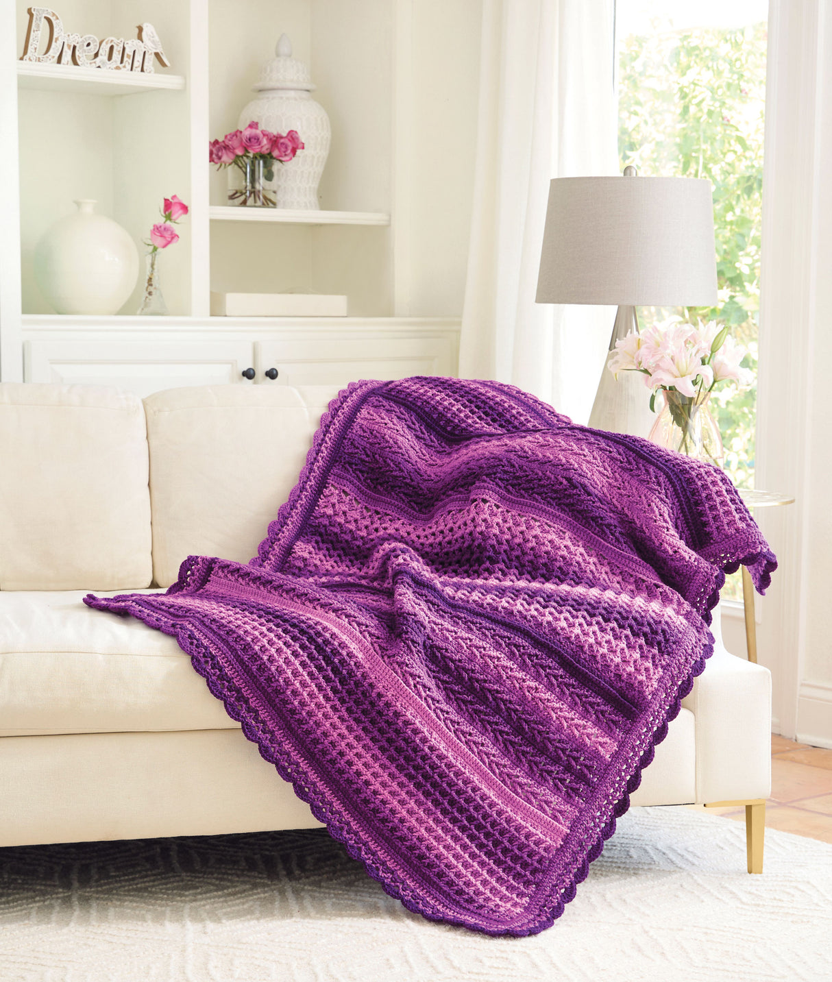 Chromatic Textures Blanket
