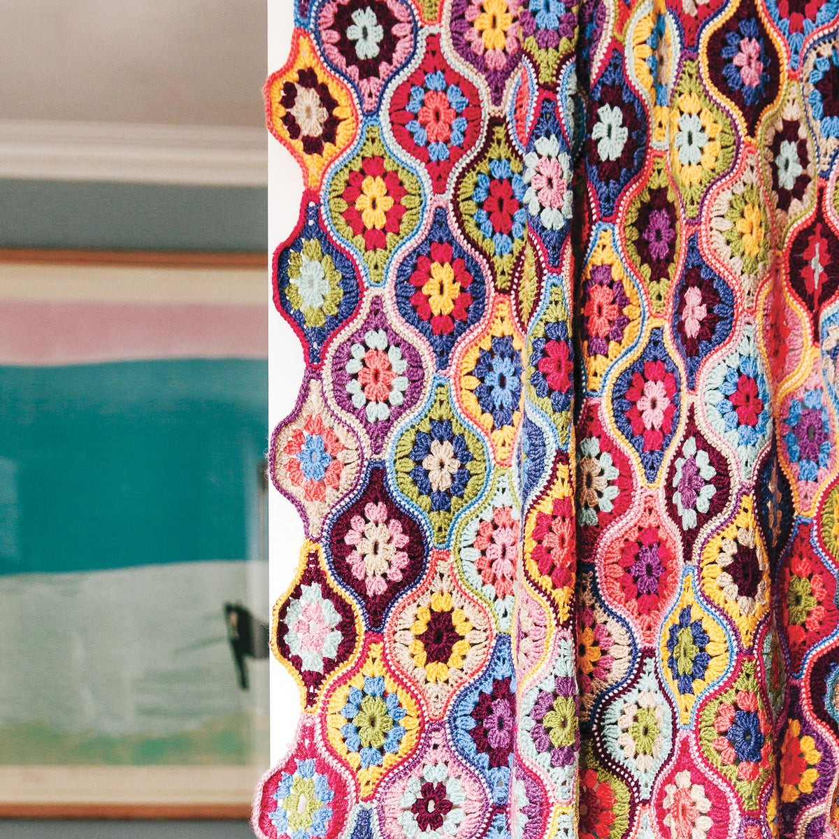 Mystical Lanterns Blanket Crochet Kit