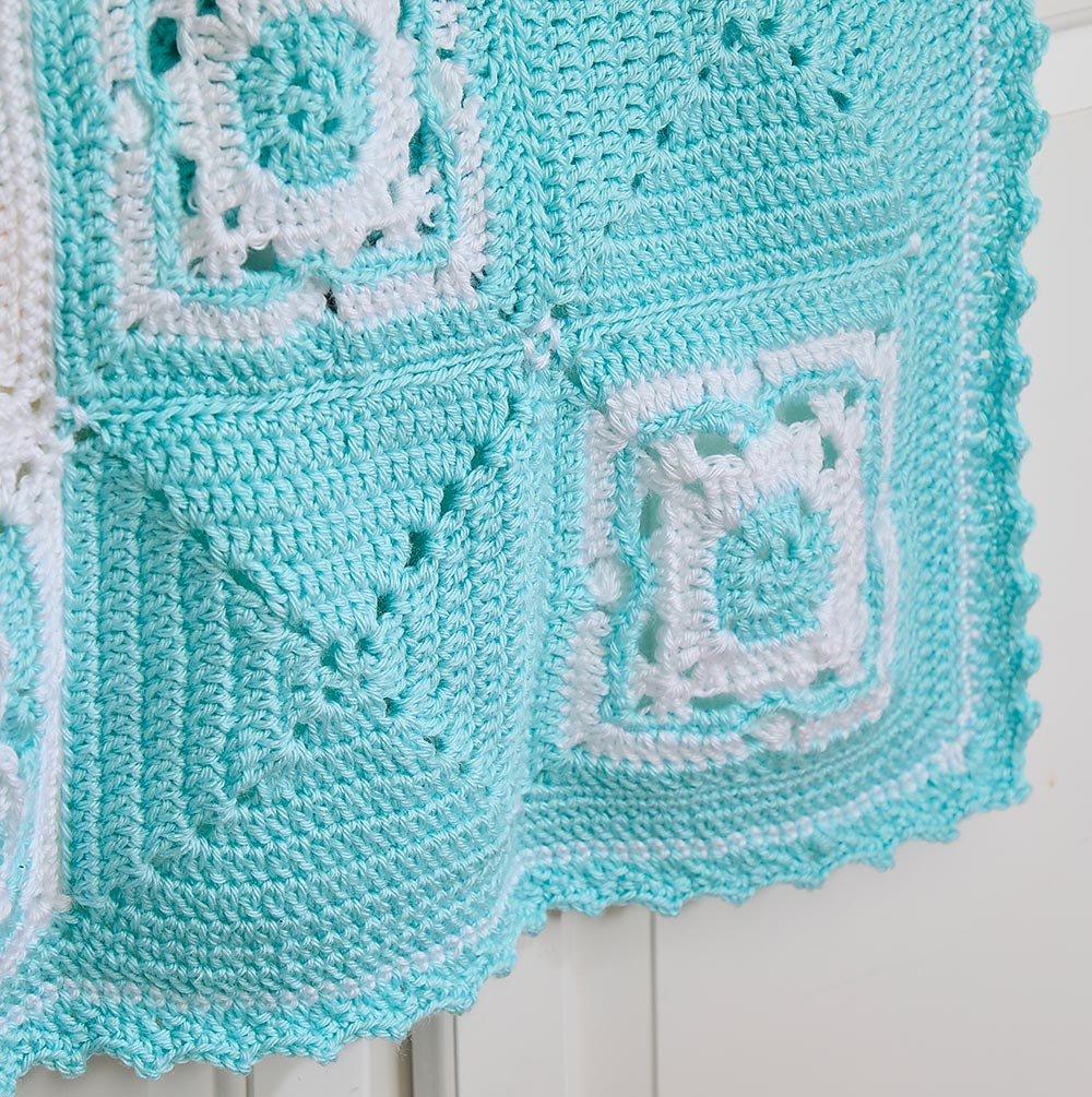 Giggle Squares Baby Blanket