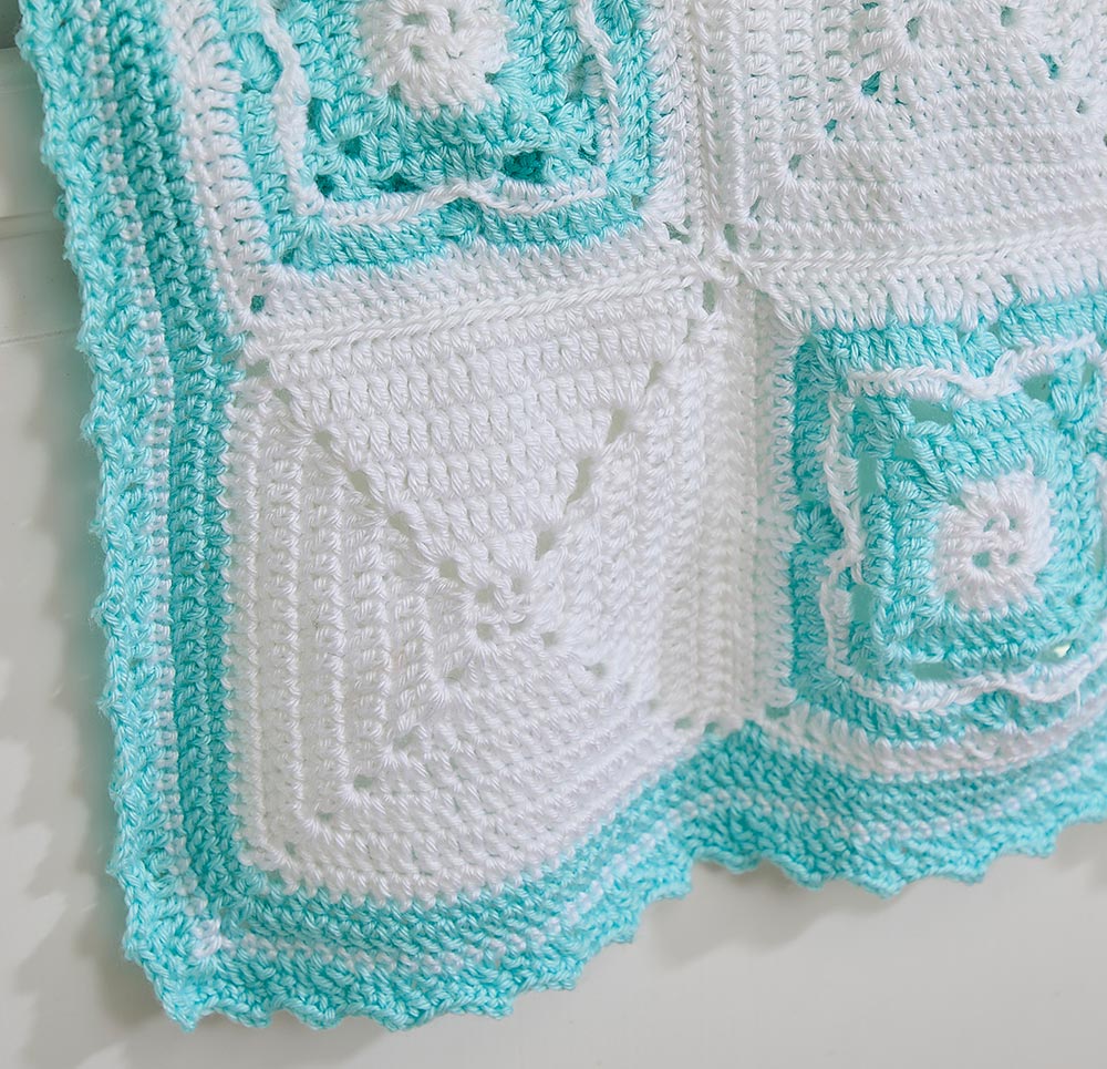 Giggle Squares Baby Blanket