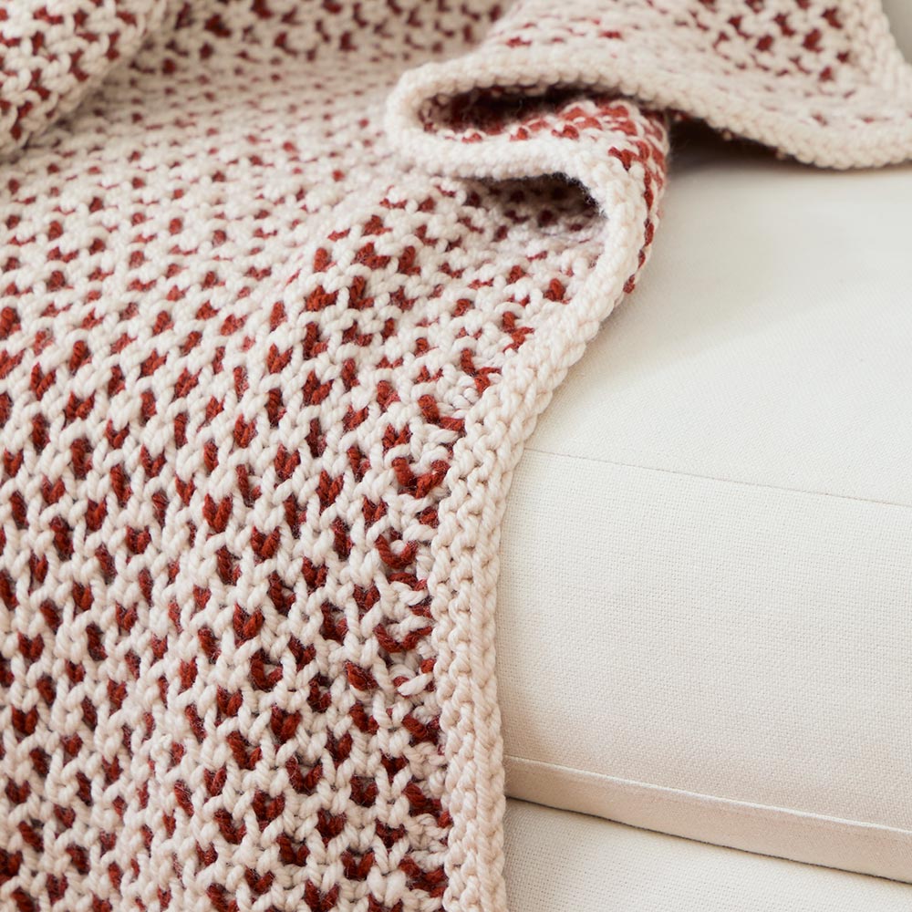 Reversible Dotted Blanket