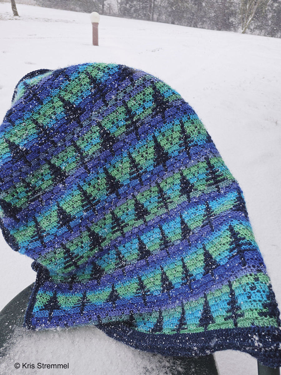 Misty Forest Lapghan Crochet Kit